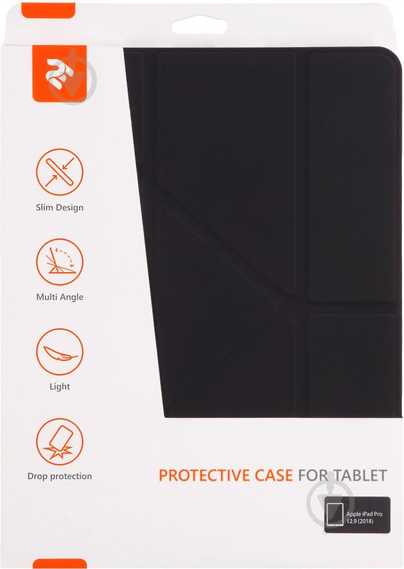 Чехол 2E Y-Case Apple iPad Pro 11″ (2018) black (2E-IP-PRO112018-MCYCBT) Black/Transparent - фото 6