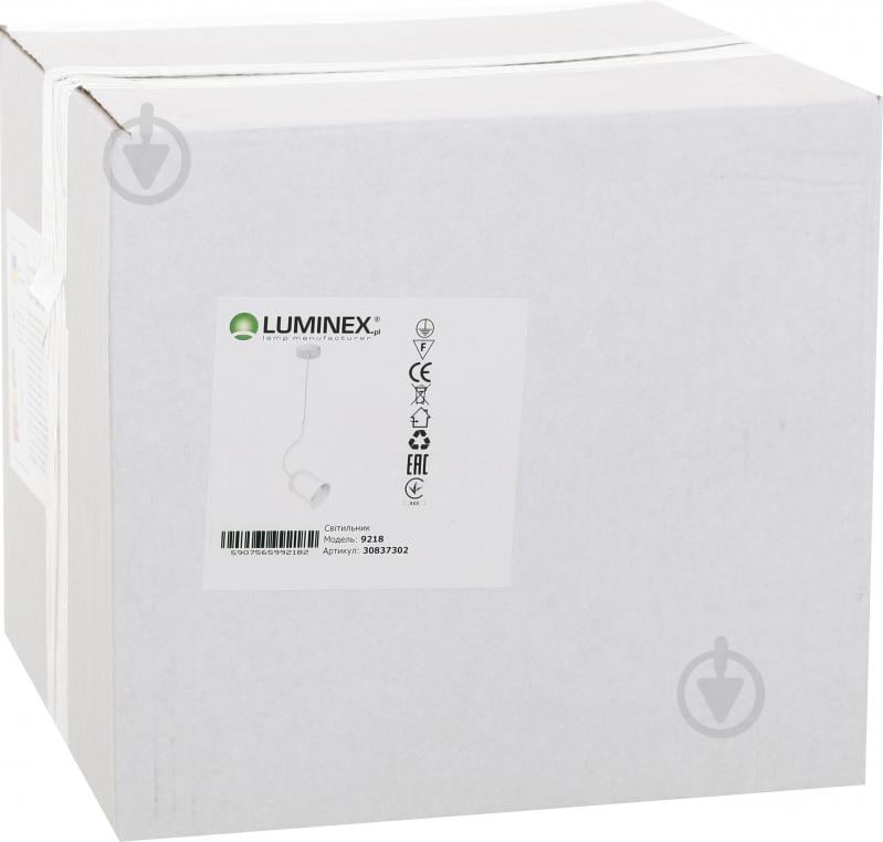 Подвес Luminex Alvi 1xE27 белый 9218 - фото 3
