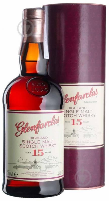 Віскі Glenfarclas Glenfarclas 15yo 0,7 л - фото 1