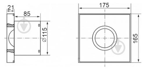 Вентилятор Electrolux Rainbow 120 EAFR-120T steel - фото 3