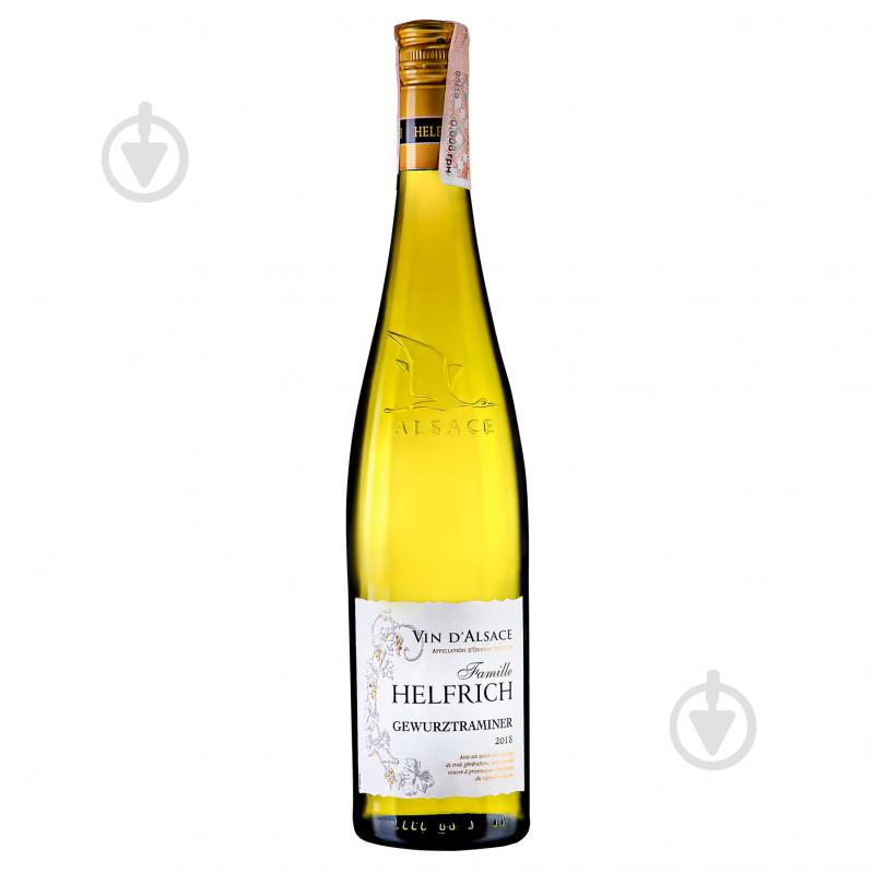 Вино Helfrich Gewurztraminer белое полусухое 0,75 л - фото 1