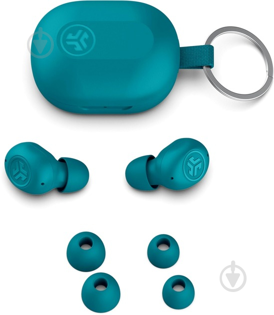 Наушники JLab JBuds Mini aqua green (1036135) - фото 7