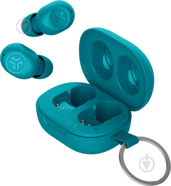 Наушники JLab JBuds Mini aqua green (1036135) - фото 3