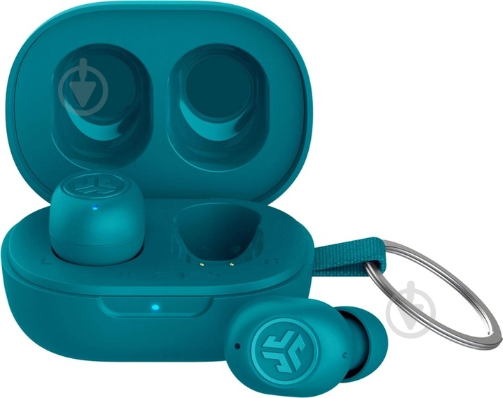 Наушники JLab JBuds Mini aqua green (1036135) - фото 6