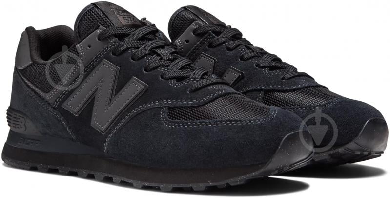 Кросівки чоловічі New Balance ML574EVE р.47,5 чорні - фото 4