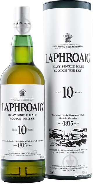 Віскі Laphroaig Лафроік 10р 0,7 л - фото 1