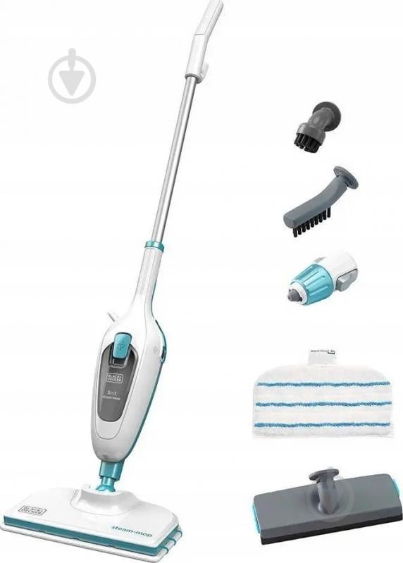 Паровая швабра Black+Decker FSMH13E5 - фото 1 Паровая швабра Black+Decker FSMH13E5 - фото 1