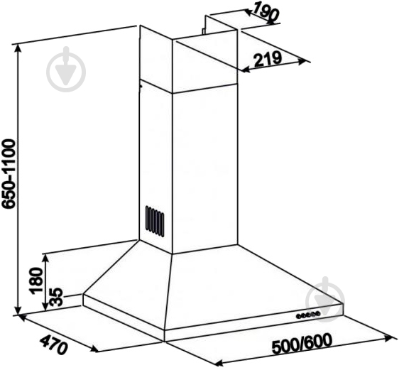 Вытяжка Eleyus KLEO 700 50 IS - фото 12 Вытяжка Eleyus KLEO 700 50 IS - фото 12