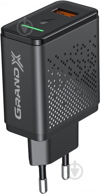 Зарядное устройство Grand-X Fast Charge 5-в-1 QC 3.0, AFC, SCP, FCP, VOOC, 1 USB 22.5 Вт - фото 4