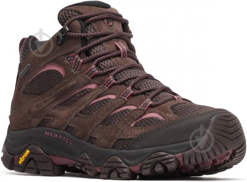 Ботинки MERRELL MOAB 3 MID WP J00005410 р.38 бордовый - фото 4 Ботинки MERRELL MOAB 3 MID WP J00005410 р.38 бордовый - фото 4