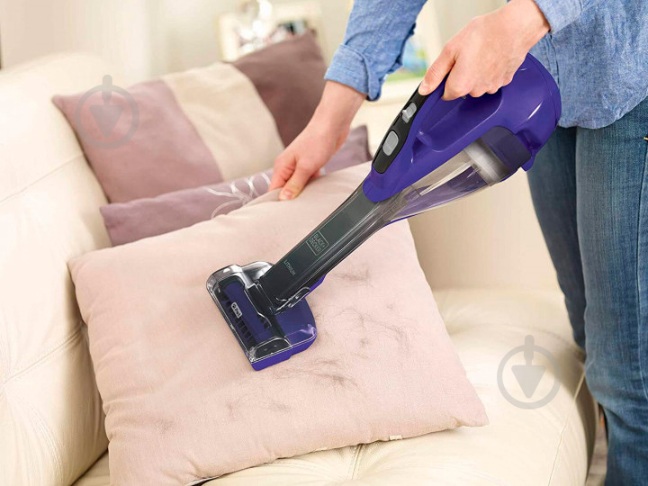 Пылесос аккумуляторный Black+Decker DVA325JP07 purple - фото 4