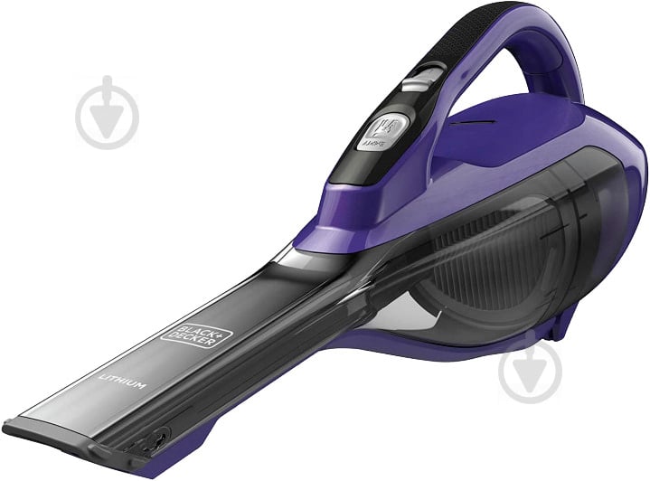 Пылесос аккумуляторный Black+Decker DVA325JP07 purple - фото 2