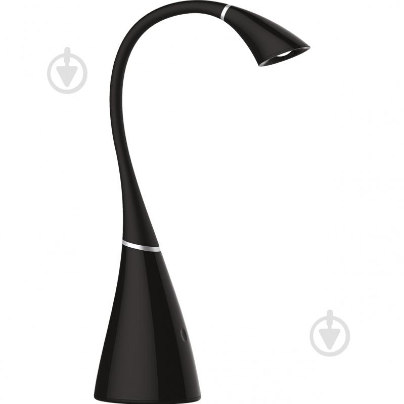 Настольная лампа офисная Eurolamp LED 6 Вт черный LED-DEL14(black) - фото 2