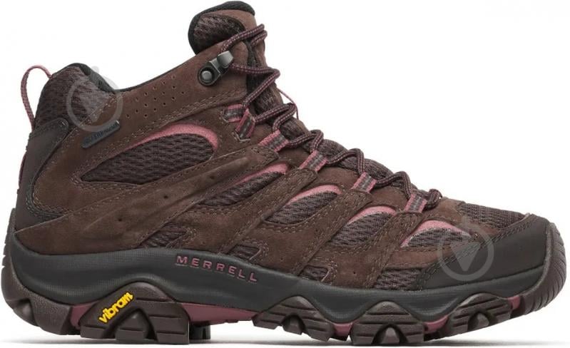 Ботинки MERRELL MOAB 3 MID WP J00005410 р.39 бордовый - фото 1