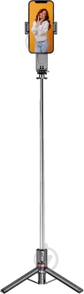 Трипод Proove Selfie Lume (1110 мм) black - фото 7