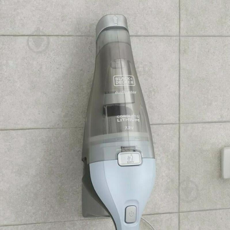 Пилосос акумуляторний Black+Decker NVC215W grey/blue - фото 4