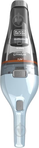 Пилосос акумуляторний Black+Decker NVC215W grey/blue - фото 1