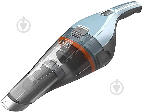 Пилосос акумуляторний Black+Decker NVC215W grey/blue - фото 2