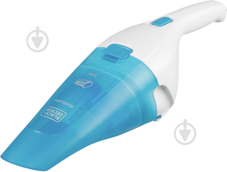 Пилосос акумуляторний Black+Decker WDC115WA white/blue - фото 1