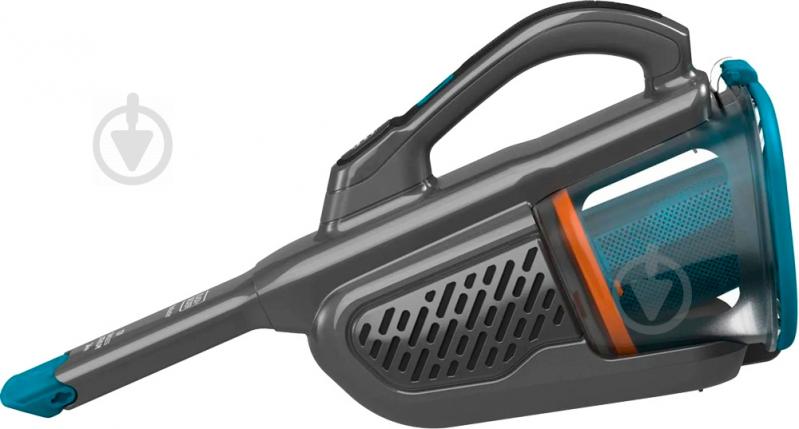 Пылесос аккумуляторный Black+Decker BHHV320B grey/blue - фото 2