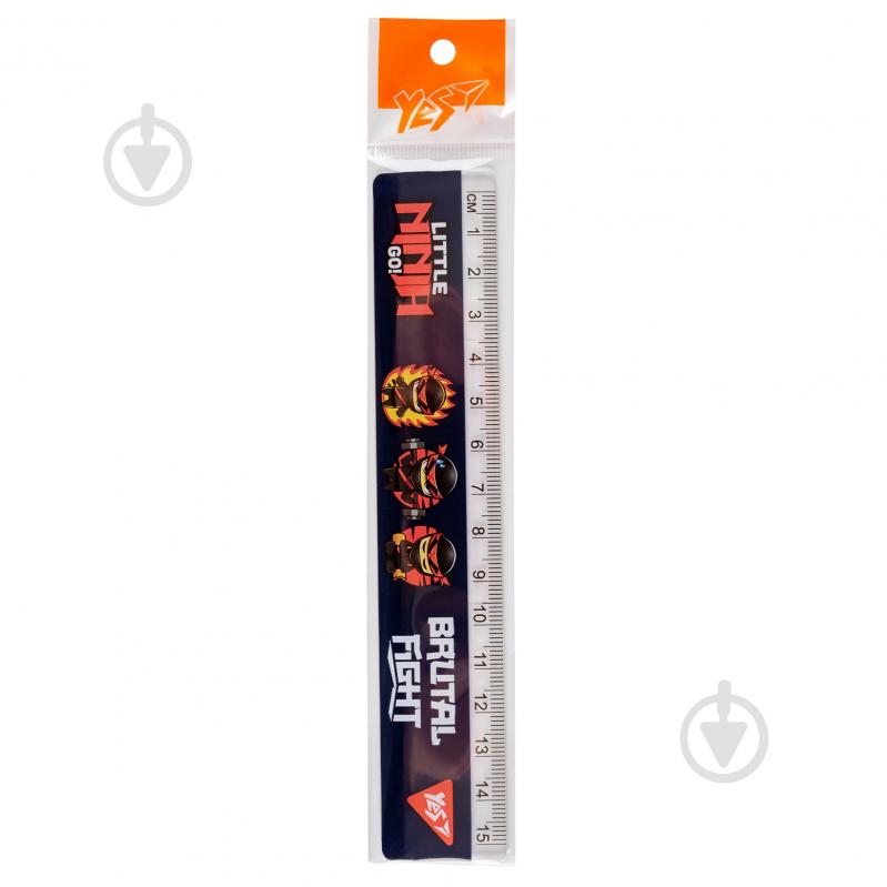 Линейка 15 см Ninja YES - фото 2
