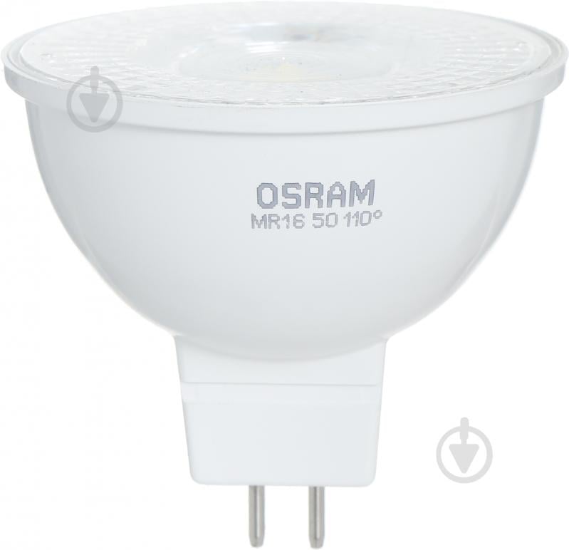 Лампа светодиодная Osram 6 Вт MR16 матовая GU5.3 220 В 4000 К 4052899981157 - фото 2