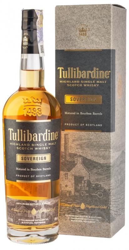 Виски Tullibardine Sovereign 0,7 л - фото 1