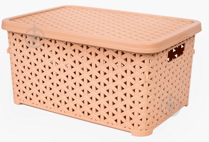 Кошик для зберігання Diomedea бежевий К12-406 6 л 130x196x297 мм - фото 1