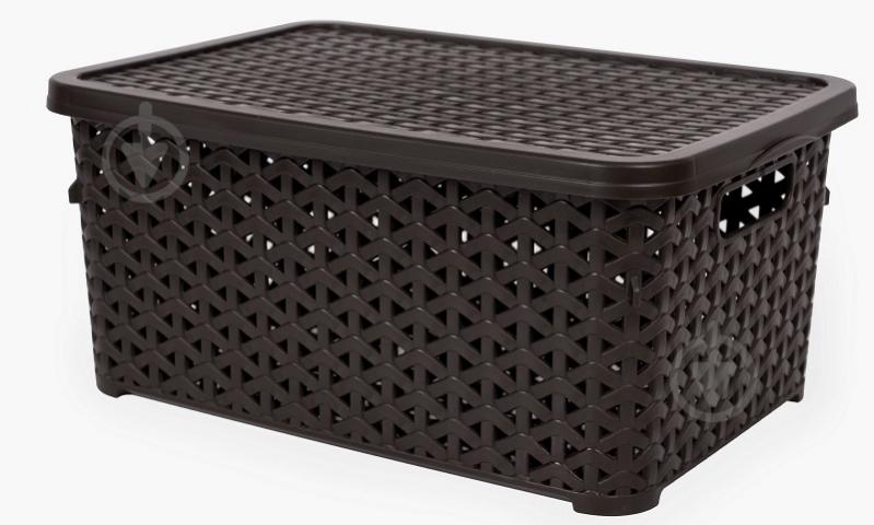 Кошик для зберігання Diomedea коричневий К12-534 6 л 130x196x297 мм - фото 1