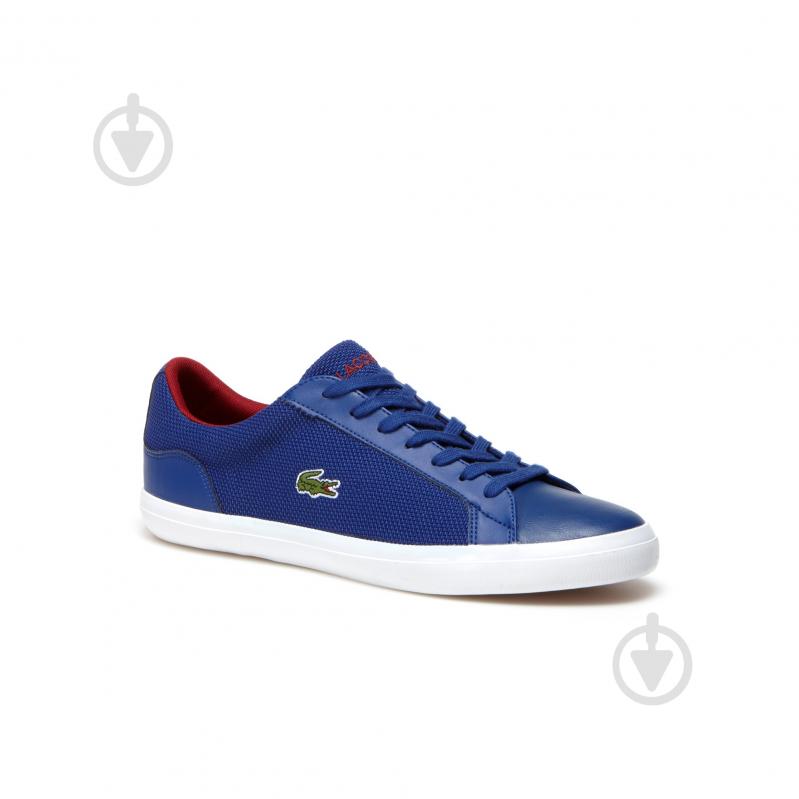 Кеды Lacoste LEROND 117 3 CAM 733CAM1034120 р.46 синий - фото 1