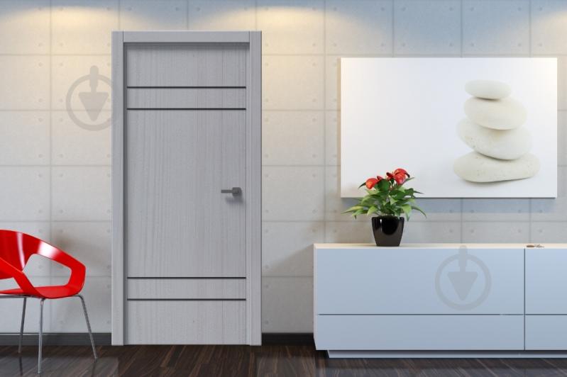 Дверное полотно IN WOOD ET-03 ПГ с черным молдингом и кромкой 600 мм сосна белая - фото 2 Дверное полотно IN WOOD ET-03 ПГ с черным молдингом и кромкой 600 мм сосна белая - фото 2