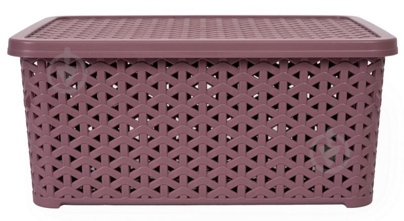 Корзина для хранения Diomedea темно-пудровый К12-803 6 л 130x196x297 мм - фото 2 Корзина для хранения Diomedea темно-пудровый К12-803 6 л 130x196x297 мм - фото 2