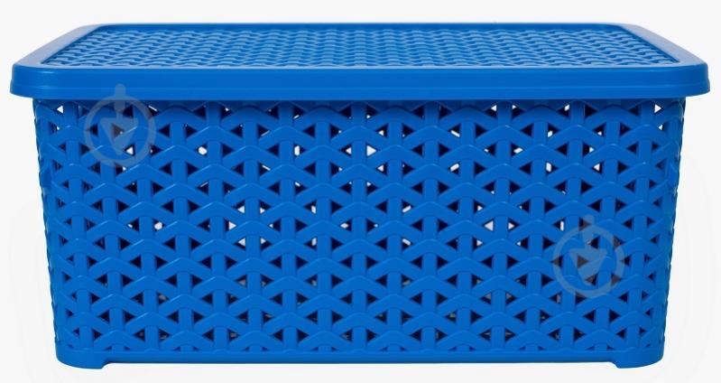 Кошик для зберігання Diomedea блакитний К12-439 6 л 130x196x297 мм - фото 2
