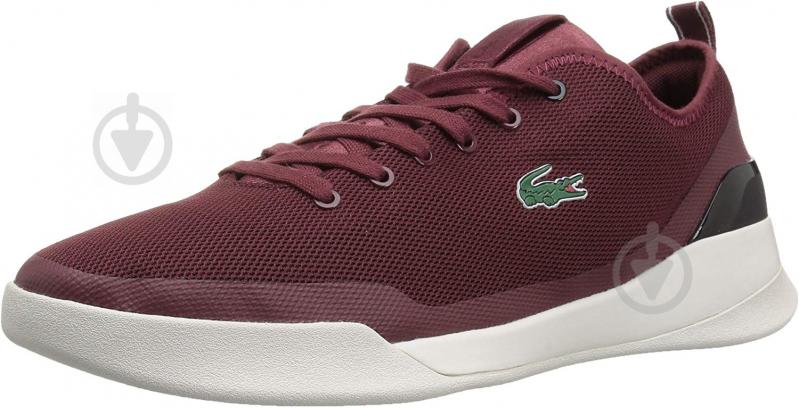 Кросівки чоловічі демісезонні Lacoste 735SPM0022DR6 р.45 бордові - фото 1