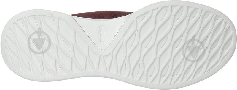 Кросівки чоловічі демісезонні Lacoste 735SPM0022DR6 р.45 бордові - фото 3