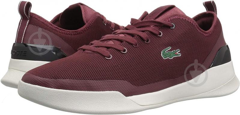 Кросівки чоловічі демісезонні Lacoste 735SPM0022DR6 р.45 бордові - фото 6