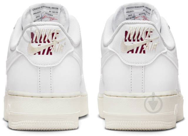 Кроссовки мужские Nike AIR FORCE 1 DQ7664-100 р.40,5 белые - фото 10