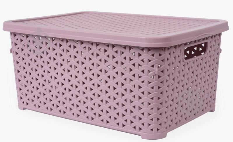 Кошик для зберігання Diomedea пудровий К13-805 10 л 155x245x345 мм - фото 1