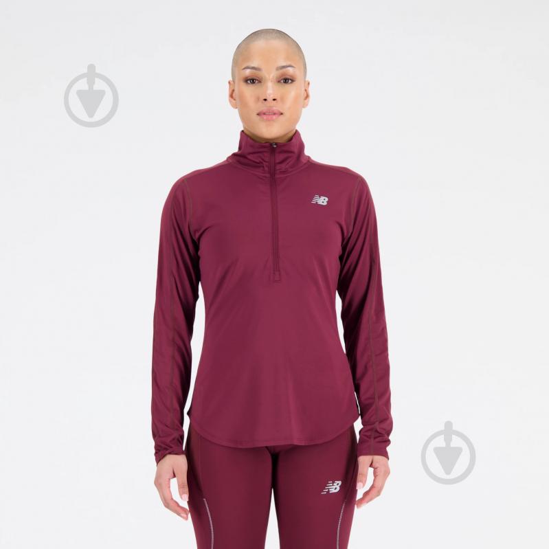 Джемпер New Balance ACCELERATE CORE 1/2 ZIP PULLOVER WT23227NBY р.XS рожевий - фото 1