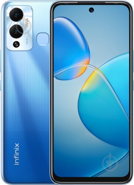 Смартфон Infinix HOT 12 Play NFC 4/64GB horizon blue (X6816D) - фото 1