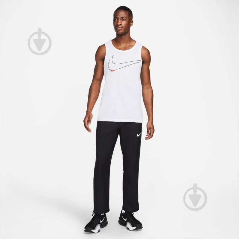 Майка Nike M NK DF TANK 6/1 GFX DM6257-100 р.2XL белый - фото 5