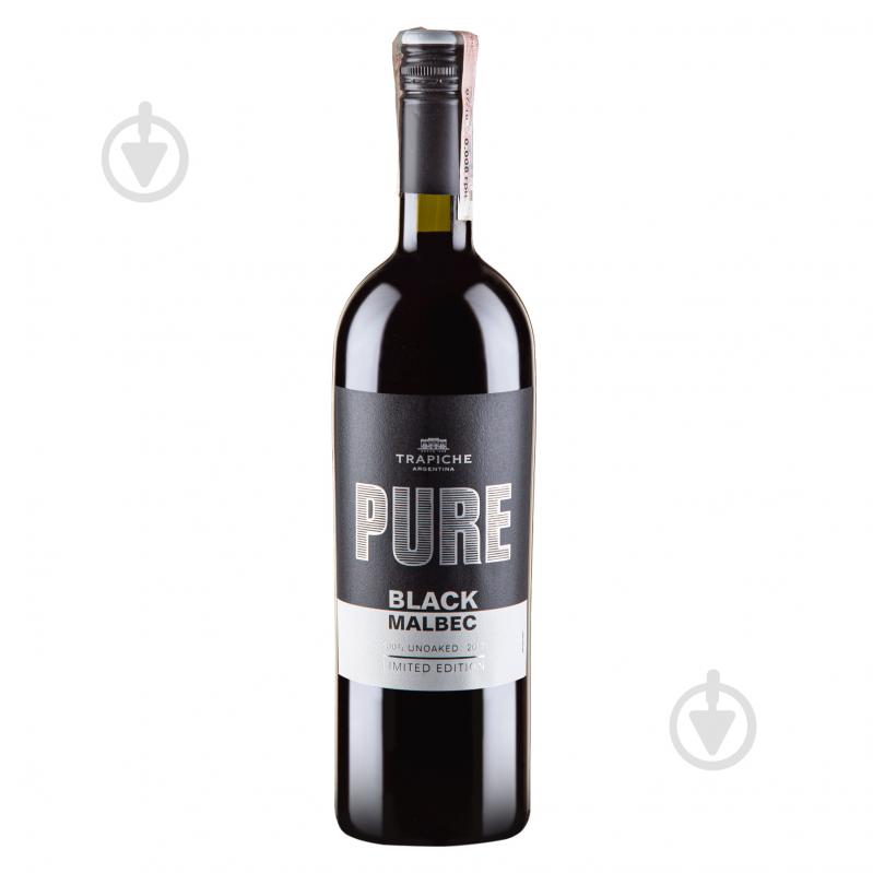 Вино Pure Trapiche Malbec Black червоне сухе 0,75 л - фото 1