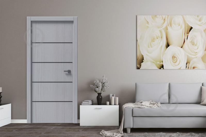 Дверное полотно IN WOOD ET-04 ПГ с черным молдингом и кромкой 900 мм сосна белая - фото 2 Дверное полотно IN WOOD ET-04 ПГ с черным молдингом и кромкой 900 мм сосна белая - фото 2