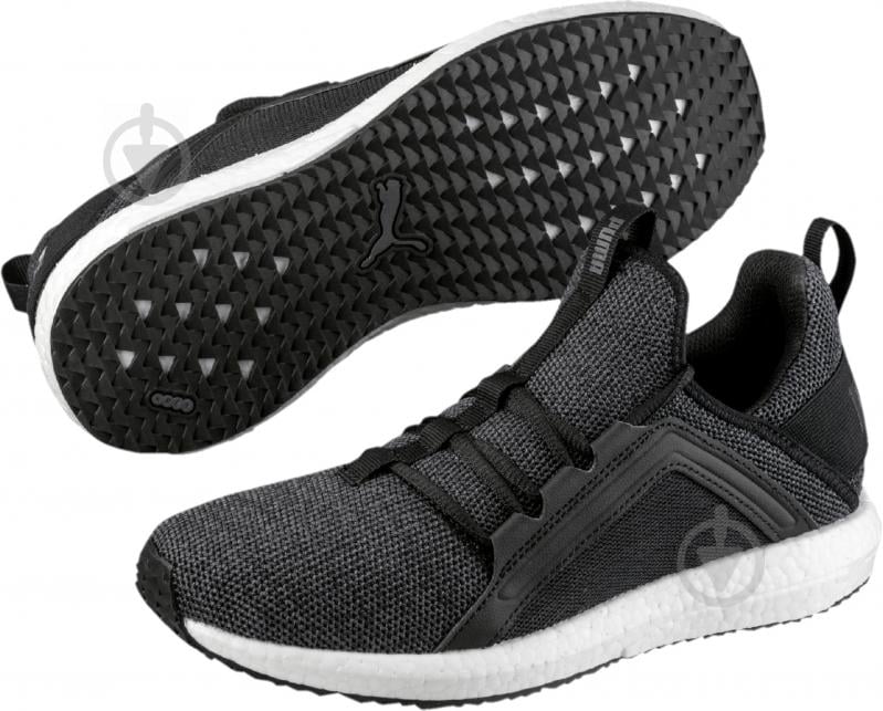 Кроссовки женские демисезонные Puma Mega NRGY Knit 19037301 р.37 черные - фото 1