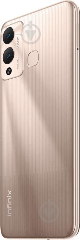 Смартфон Infinix HOT 12 Play NFC 4/64GB champagne gold (X6816D) - фото 8