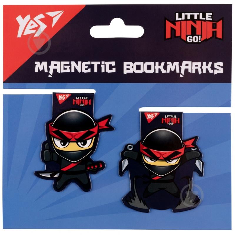 Закладки магнитные Ninja 2 шт. YES - фото 1