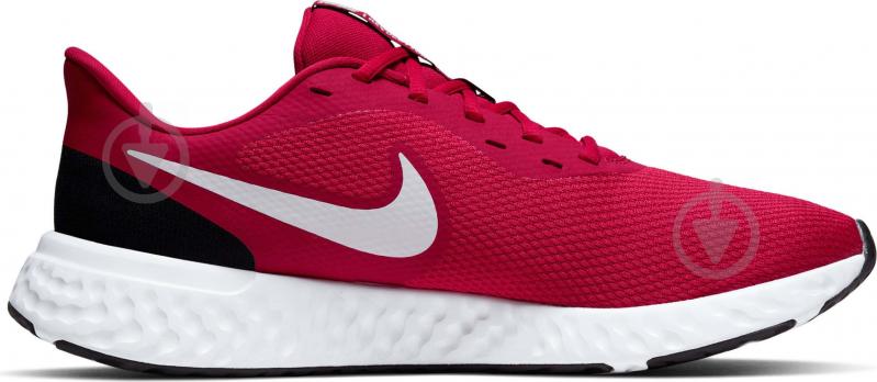 Кроссовки мужские летние Nike Revolution 5 BQ3204-600 р.44 бело-красные - фото 4