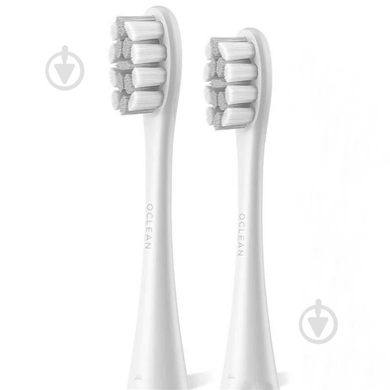 Насадка для електричної зубної щітки Oclean P1C10 Brush Head White 2 шт. - фото 1