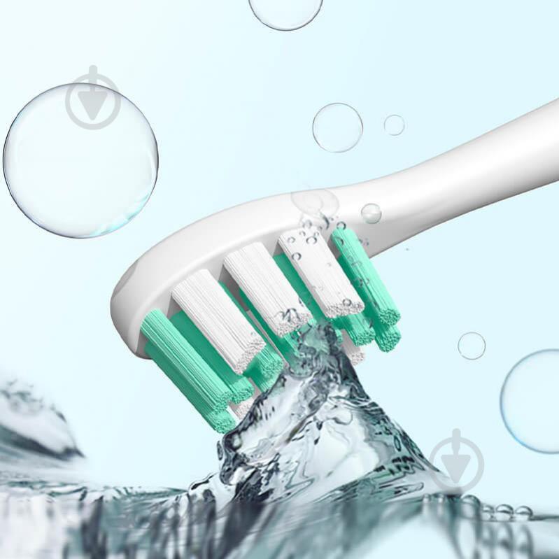 Насадки для електричної зубної щітки JIMMY Toothbrush Head for T6 2 шт. (1N950001E) - фото 2