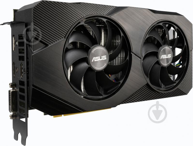 Відеокарта Asus GeForce RTX 2060 6GB GDDR6 192bit (DUAL-RTX2060-O6G-EVO) - фото 1